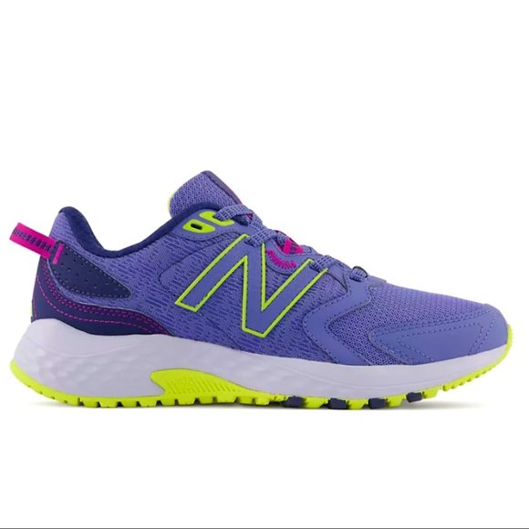 NEW BALANCE 410v7 Women's Sneakers Shoes Purple Blue with Yellow various sizes - Picture 1 of 6